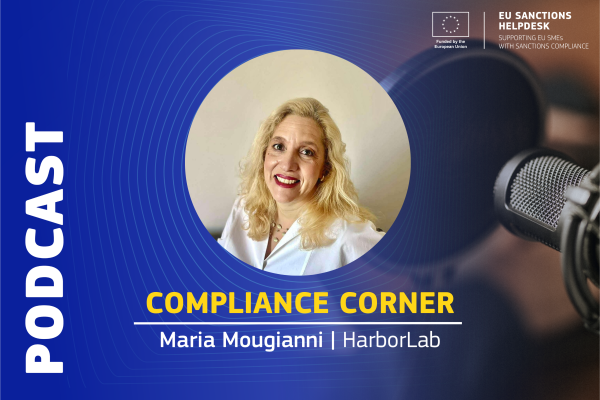 PODCAST - COMPLIANCE CORNER. Maria Mougianni - HarborLab